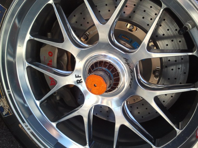 Porsche 997 GT3R Hybrid Equipped with Brembo Racing brakes  - ALMS 6 hour endurance race