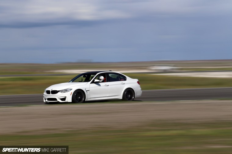Simon Chiu with his 2014 BMW M3 (F80) equipped with a Brembo 2-piece discs and upgraded friction materials.