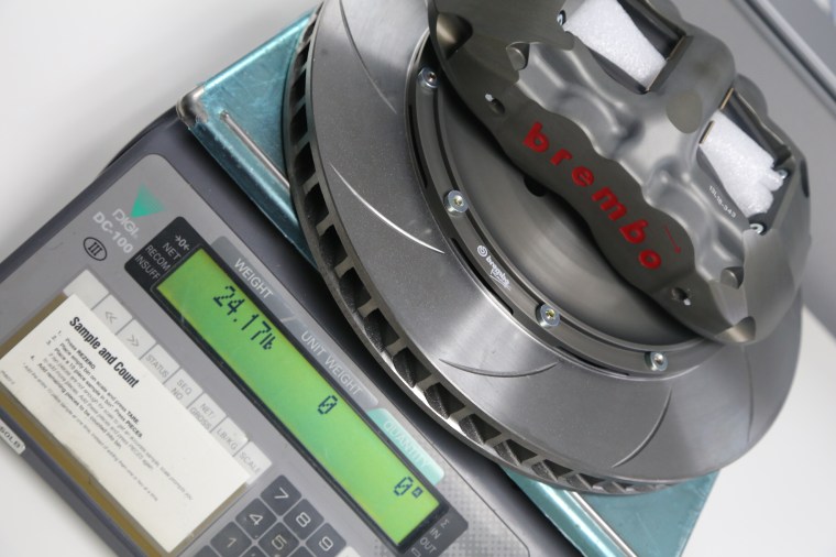 Lamborghini rear brake system