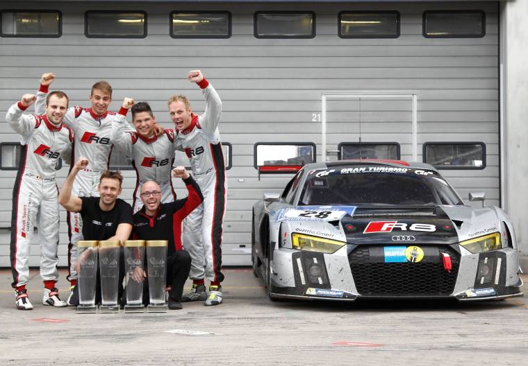 2015 NBR 24 hour winner - Audi R8 LMS by Team WRT. Photo Credit : Audi Sport 