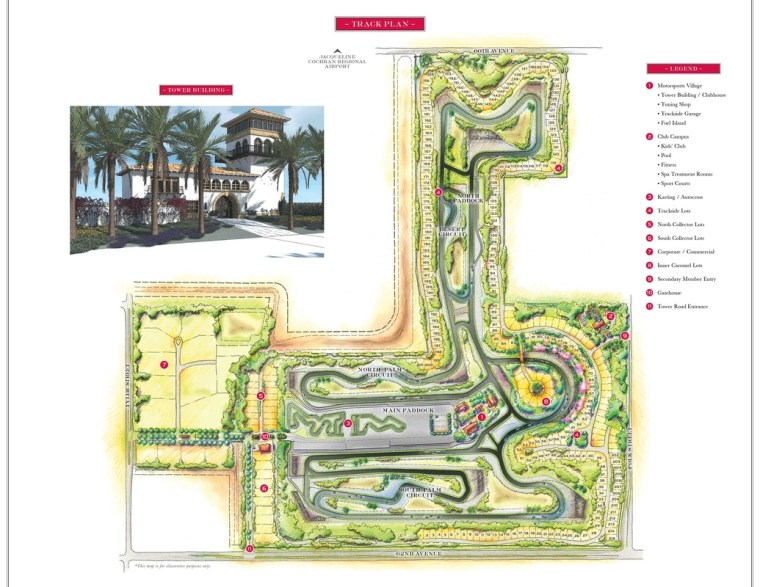 Thermal Club Track layout. Image: Thermal Club