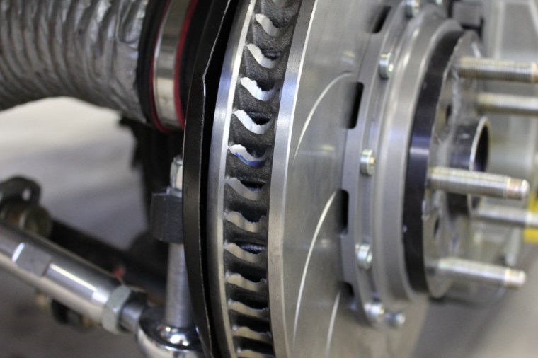 Brembo 328 x 35 72 vane discs. Photo: Lachute Performance.